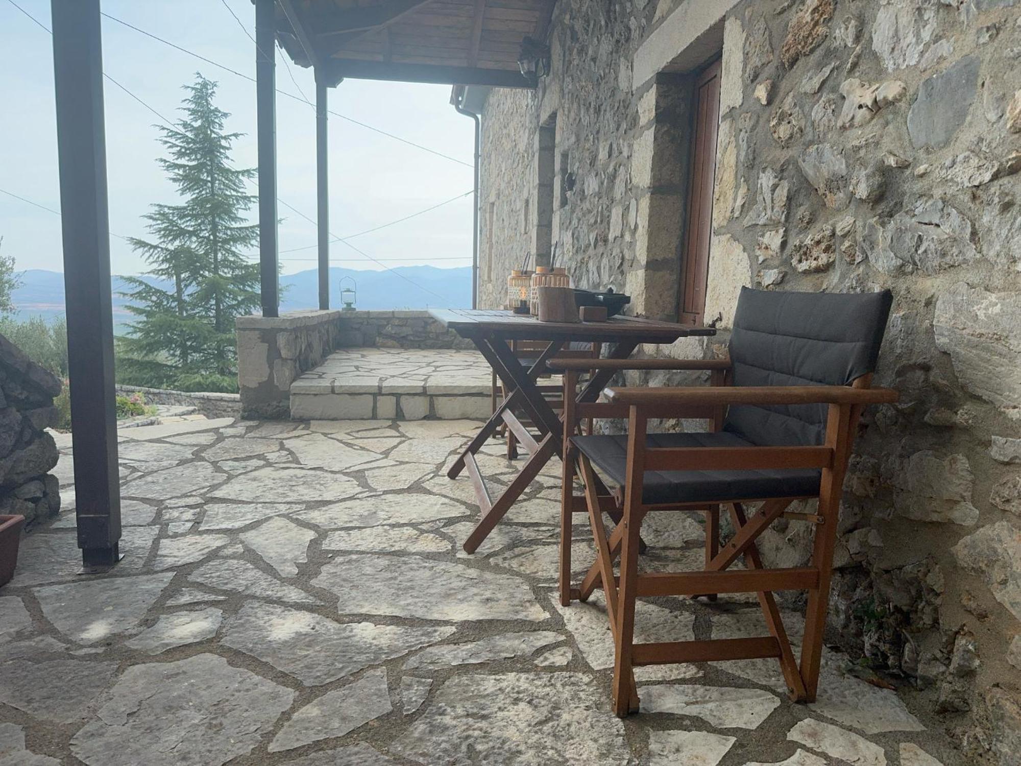 Psárion Terra Petra Villa At Psari Trikolonon Gortynia מראה חיצוני תמונה