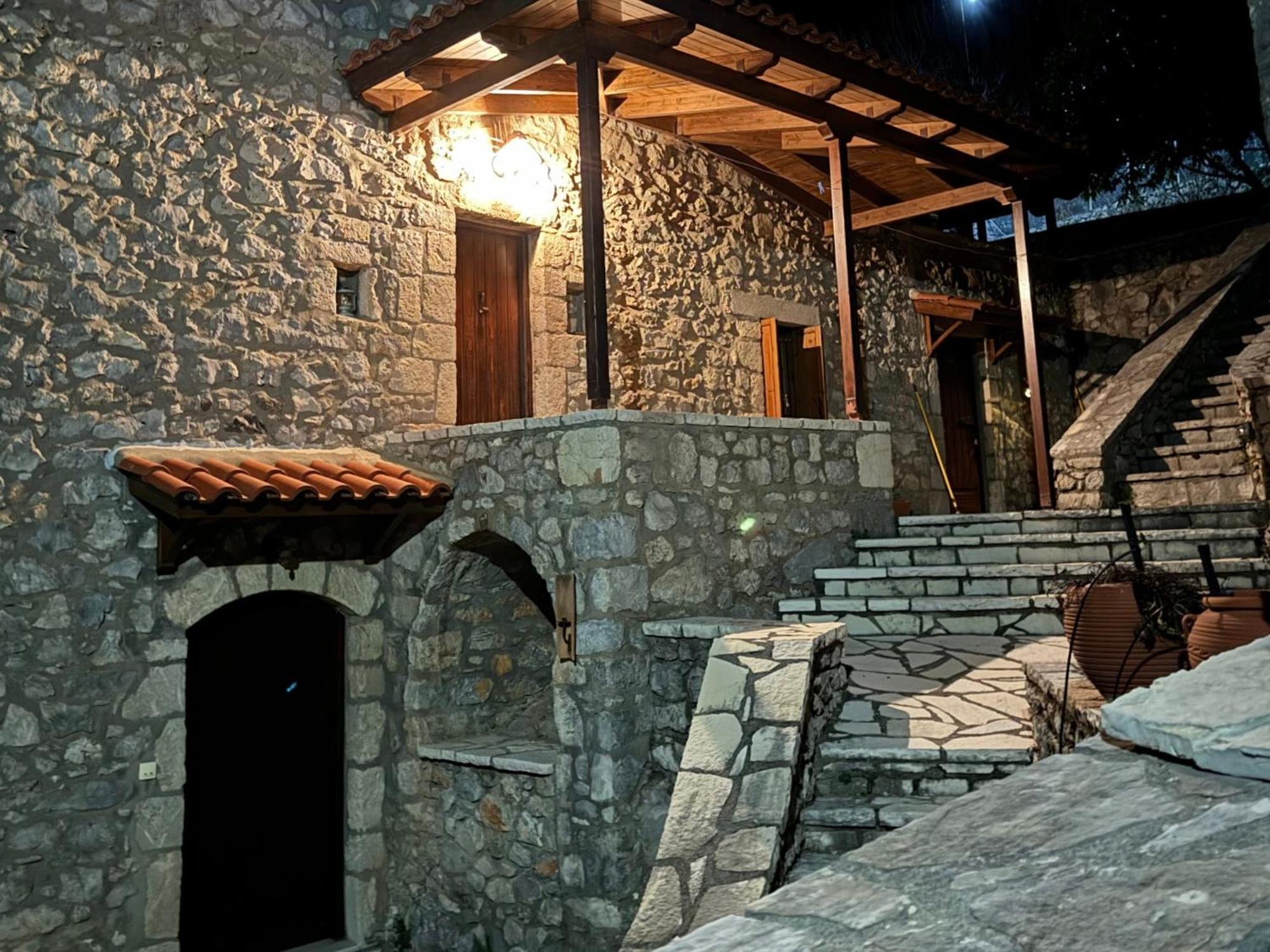 Psárion Terra Petra Villa At Psari Trikolonon Gortynia מראה חיצוני תמונה